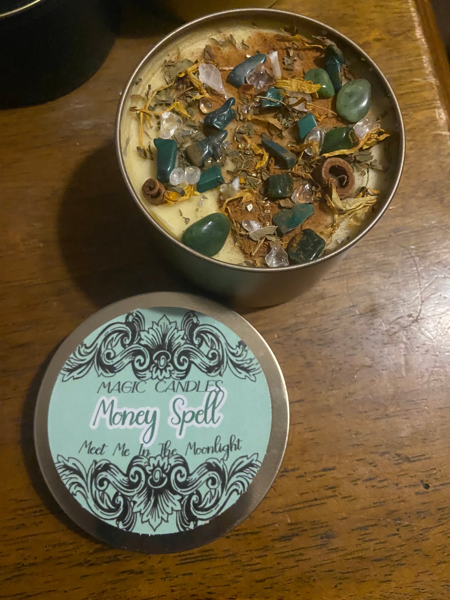 Money Spell Candle
