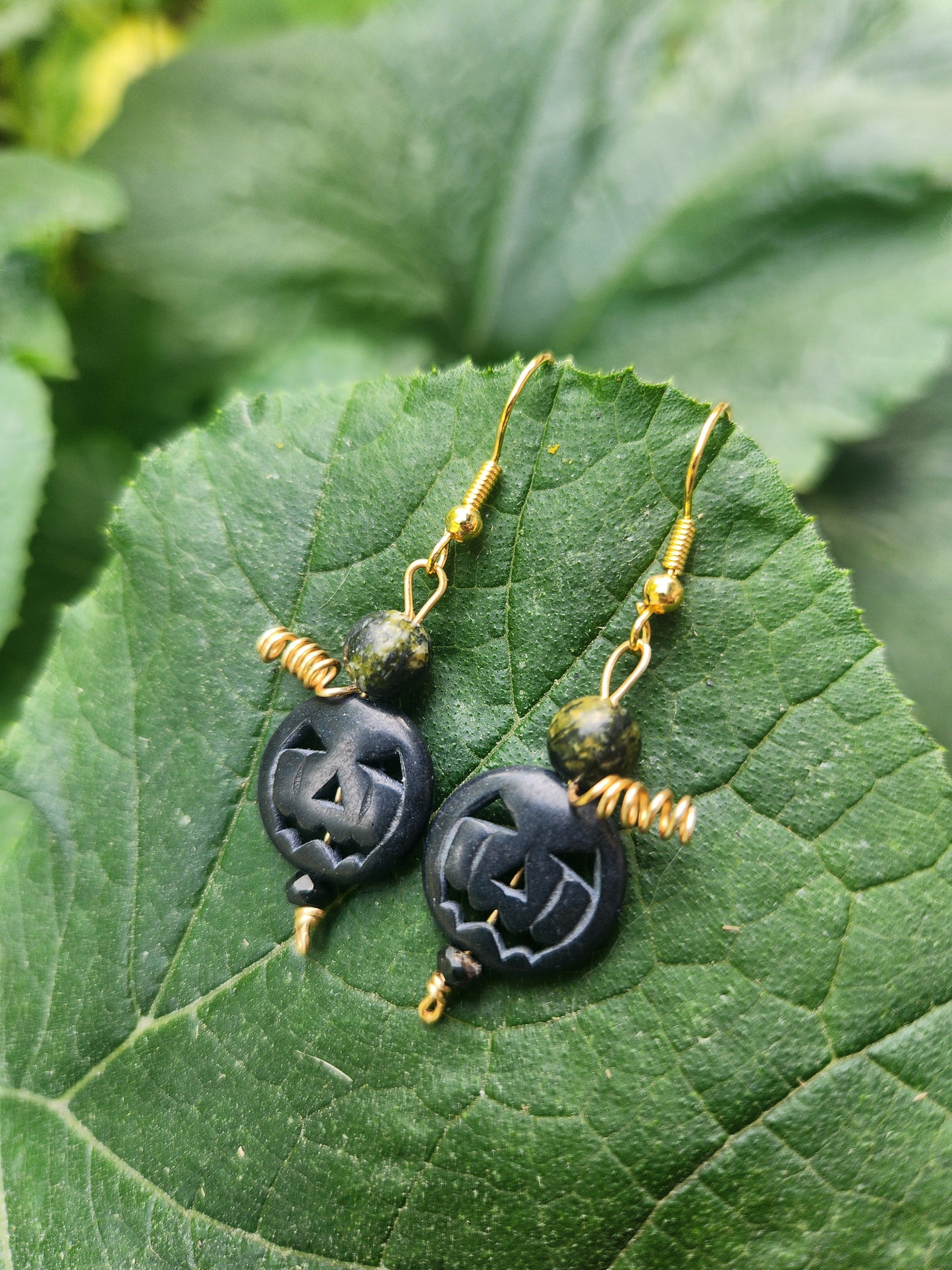Healing/Protective Pumpkin Earrings