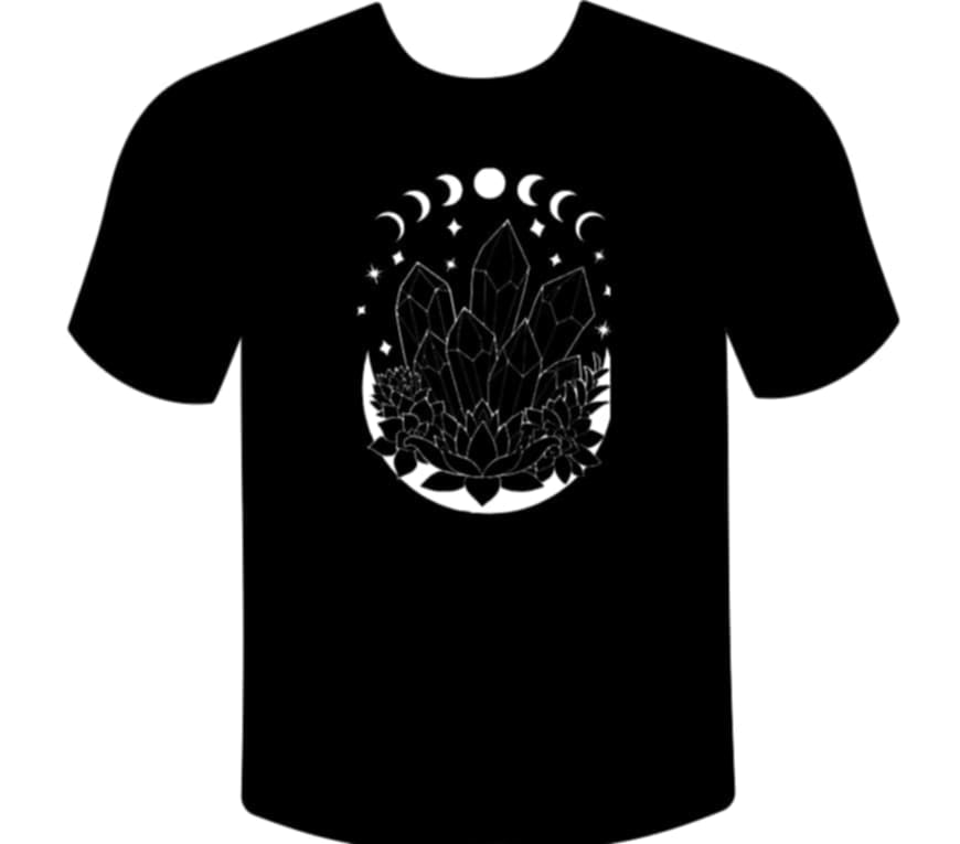 Occult & Witchy Graphic Tees — Unisex Black Shirts, Kawaii & Gothic Designs