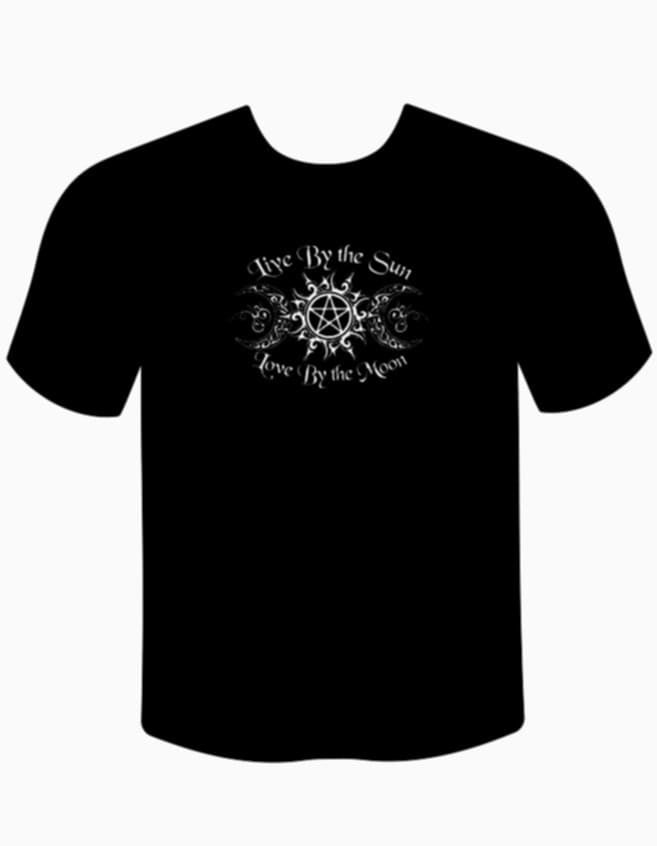 Occult & Witchy Graphic Tees — Unisex Black Shirts, Kawaii & Gothic Designs