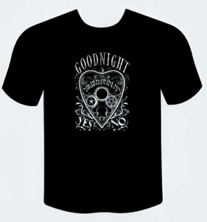 Occult & Witchy Graphic Tees — Unisex Black Shirts, Kawaii & Gothic Designs