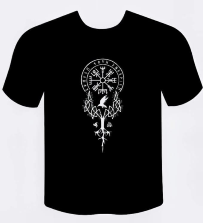 Occult & Witchy Graphic Tees — Unisex Black Shirts, Kawaii & Gothic Designs