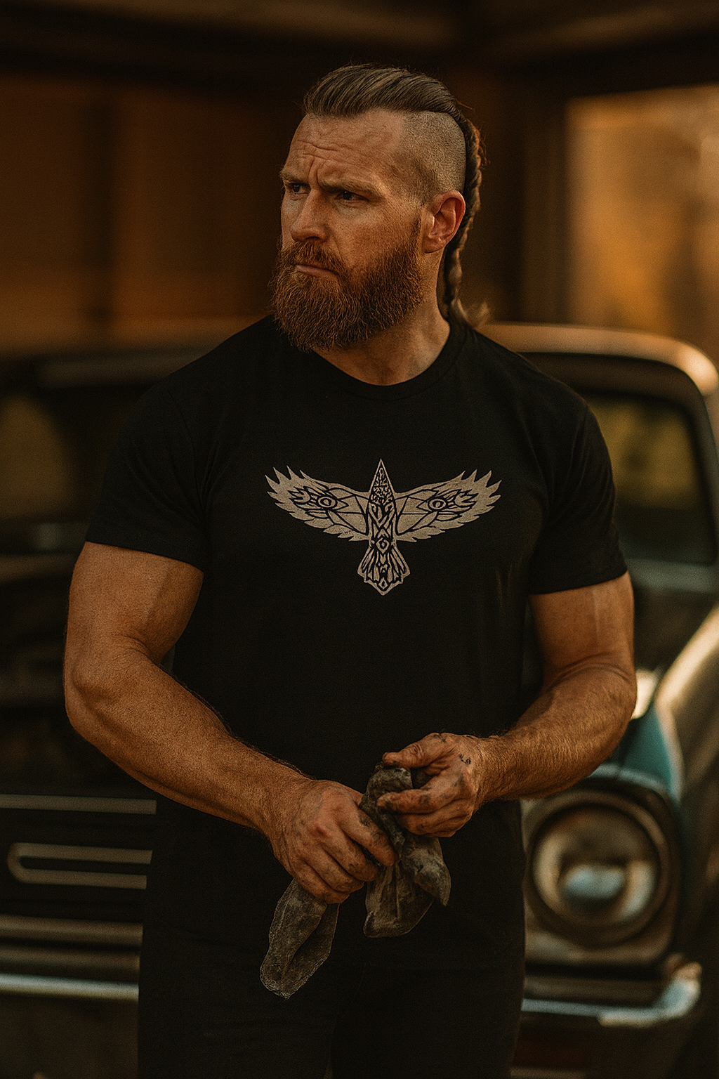 Occult & Witchy Graphic Tees — Unisex Black Shirts, Kawaii & Gothic Designs