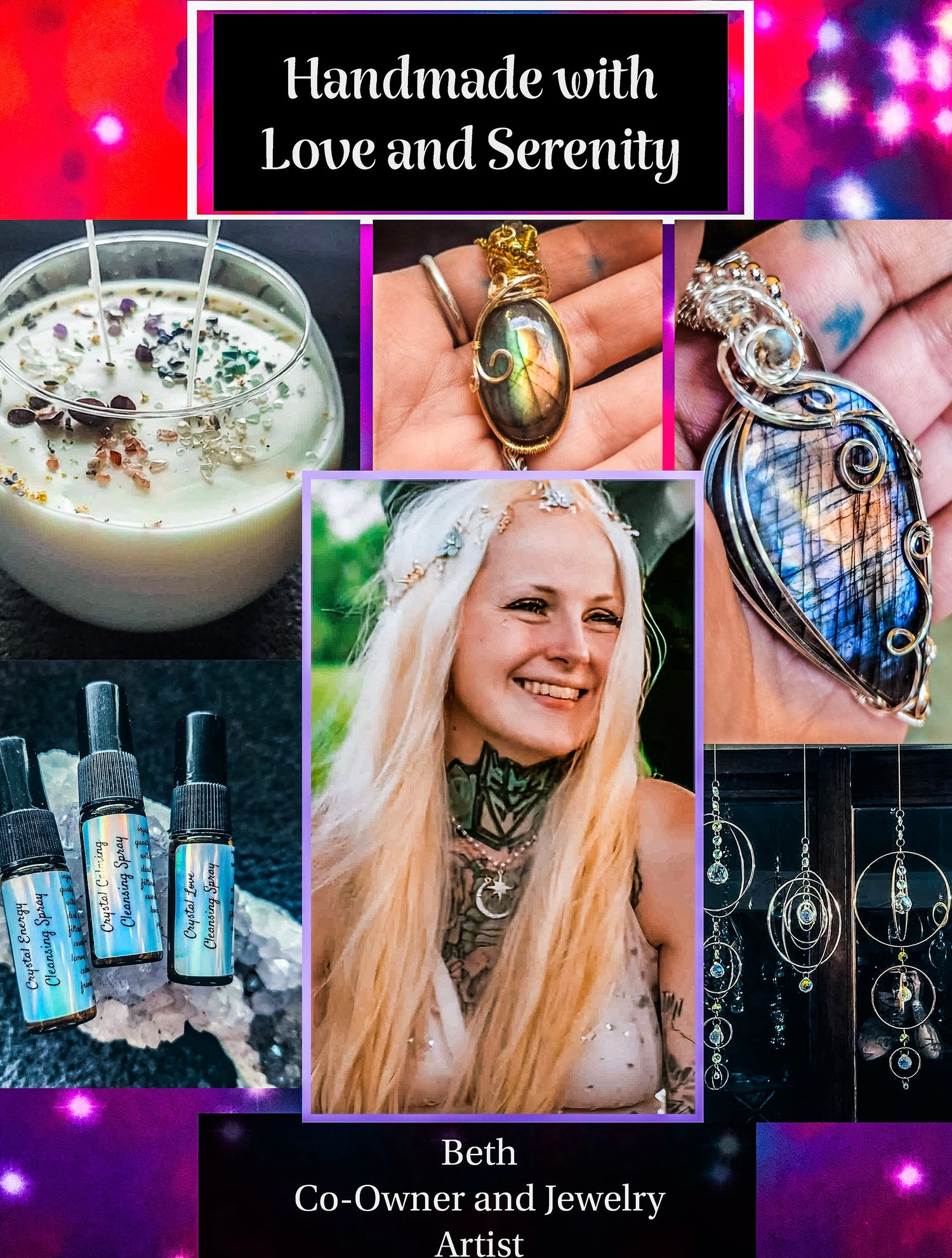 Handmade with Love and Serenity by Beth