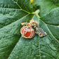 Golden Harvest Pumpkin Pendant