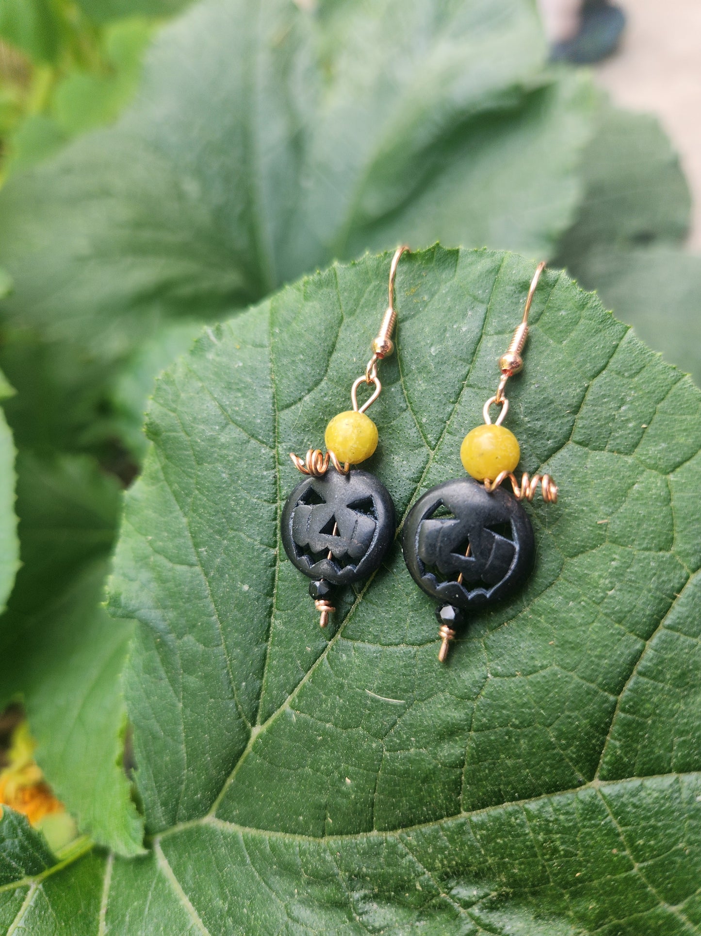 Healing/Protective Pumpkin Earrings