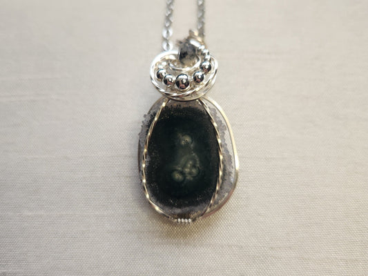 Solar Quartz stalactite necklace