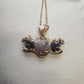 Triple moon necklace