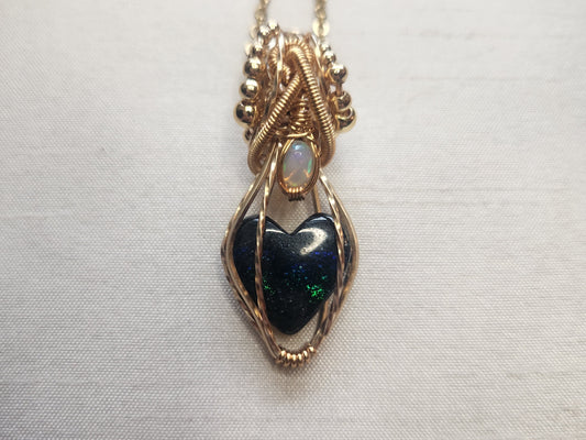 Fairy opal necklace  ( limited pendant piece)