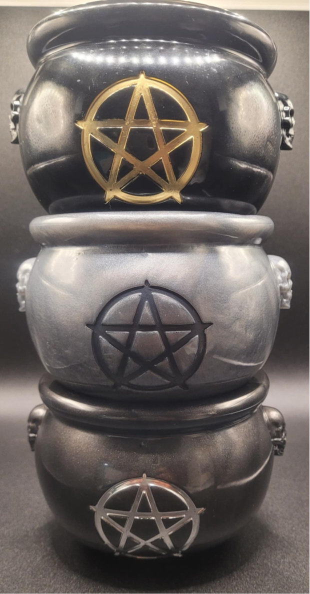 Decorative Pagan Cauldrons