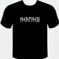 Heathen Rune T-Shirt — Norse Pagan Unisex Black Tee
